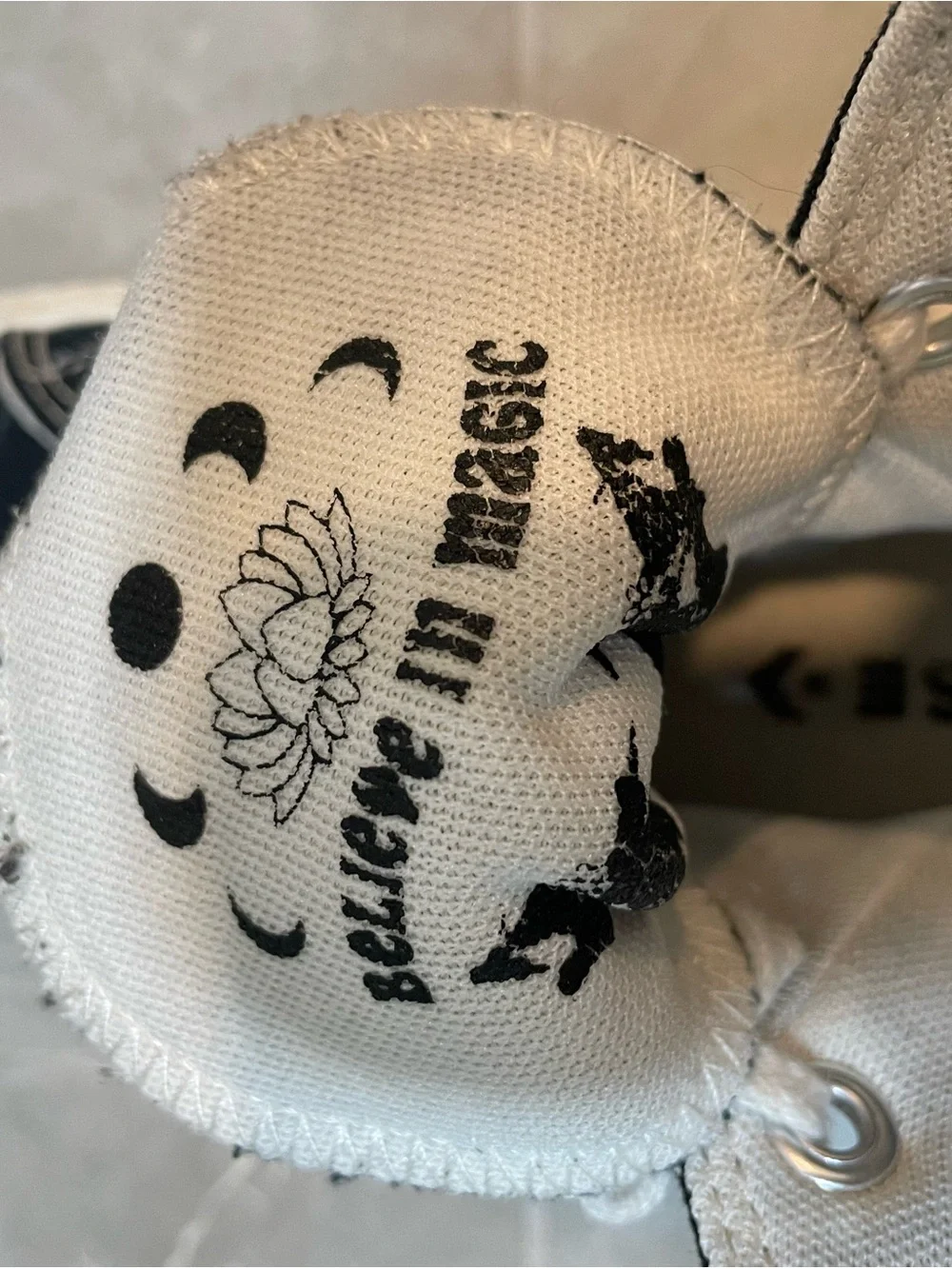 Converse Chuck Taylor All Star Lift Platform Enchanted Garden Floral US 6.5 EUC